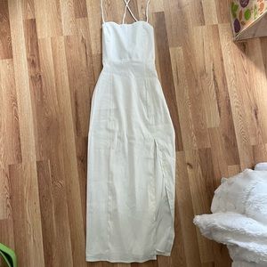Zara white dress